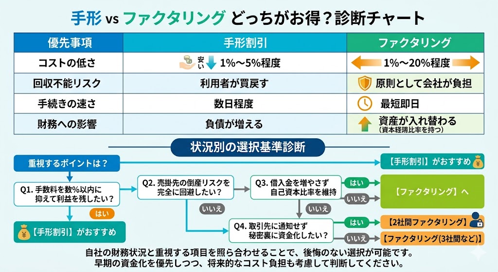 ファクタリング チャート