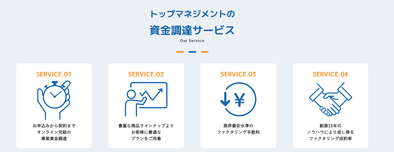 サービスの特徴