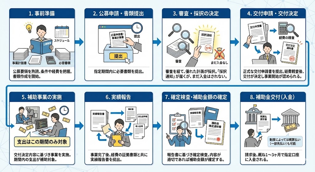 補助金 流れ