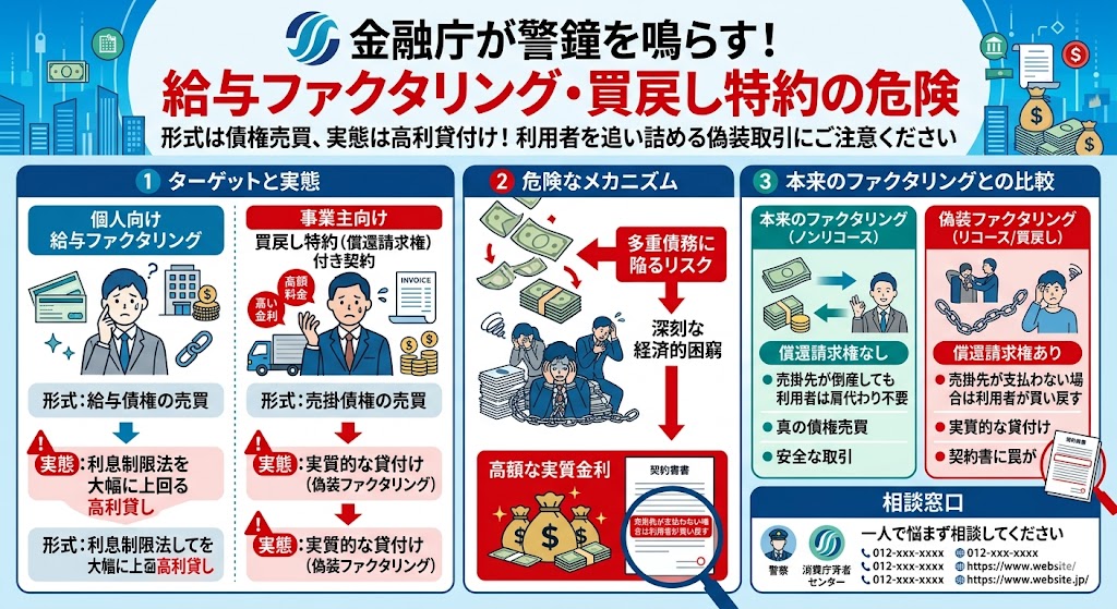 ファクタリング 金融庁